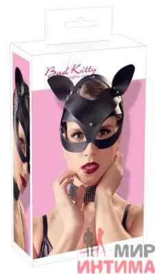 Оригинальная маска Bad Kitty со стразами - 6