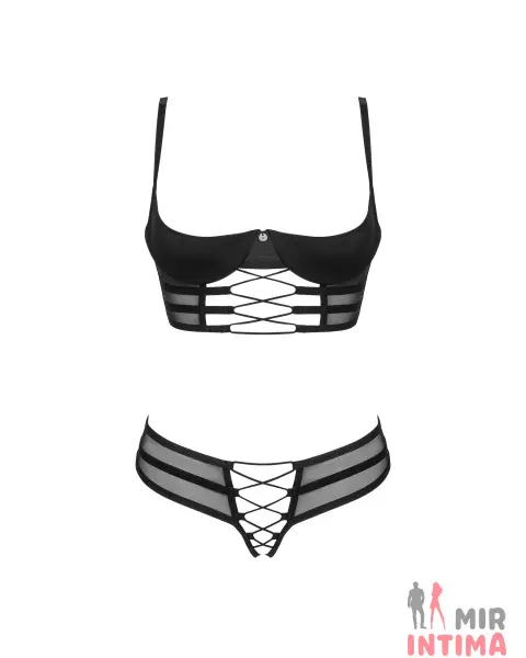 Комплект Obsessive Roxelia 2-pcs crotchless set - 2
