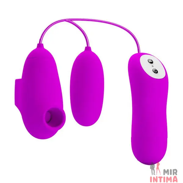 Вакуумный стимулятор с виброяйцом SUCTION & VIBRO-BULLETS - 4 Вакуумный стимулятор с виброяйцом SUCTION & VIBRO-BULLETS - 4