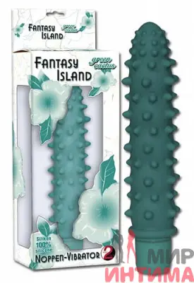 Классический-женский-вибратор-Силиконовый вибратор Fantasy Island, 19,5X4 см