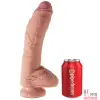 Фаллоимитатор двойной плотности King Cock Plus 10" Fat, 205 х 53 мм - 5
