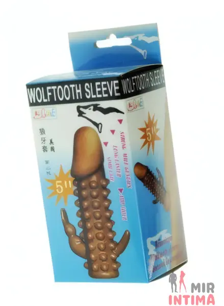 Насадка на пенис WOLFTOOTH SLEEVE, 5" - 5 Насадка на пенис WOLFTOOTH SLEEVE, 5" - 5