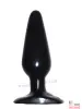 Анальная пробка BLACK BUTT PLUG MEDIUM - 3 Анальная пробка BLACK BUTT PLUG MEDIUM - 3