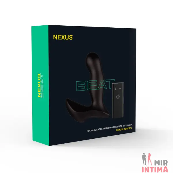 Массажер простаты Nexus Beat с пульсирующей жемчужиной и вибрацией, 6 режимов - 7 Массажер простаты Nexus Beat с пульсирующей жемчужиной и вибрацией, 6 режимов - 7