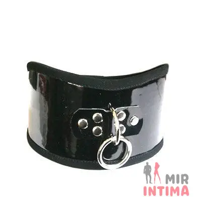 Ошейник Glossy Leather Collar