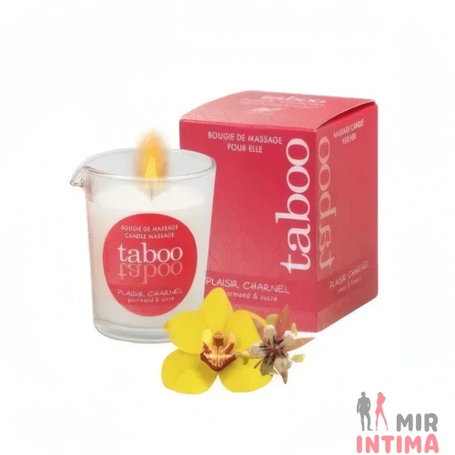 Массажная свеча TABOO Peche Sucree Bougie Массажная свеча TABOO Peche Sucree Bougie