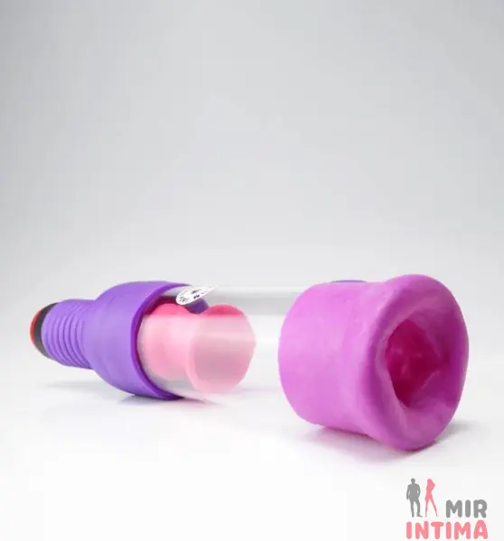 Вакуумная помпа с эффектом минета Pump Worx Head Job Vibrating Power - 4