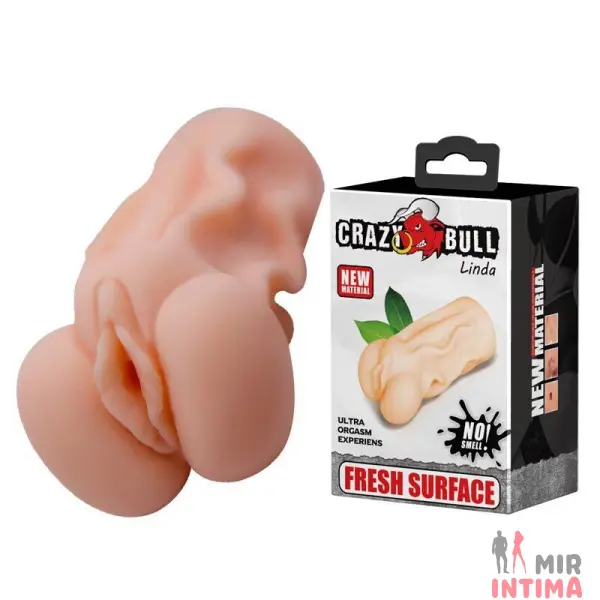 Мастурбатор-вагина Crazy Bull - Linda - 5 Мастурбатор-вагина Crazy Bull - Linda - 5