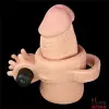 Насадка с вибропулей и эрекционным кольцом от LoveToy 19х4 - 13 Насадка с вибропулей и эрекционным кольцом от LoveToy 19х4 - 13