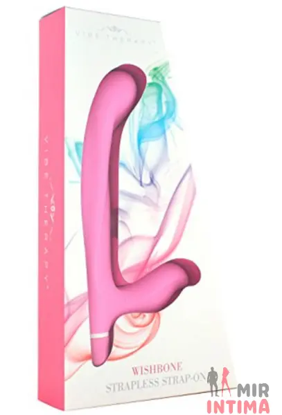 Безременной страпон с функцией вибрации Vibe Therapy Wishbone - 1 Безременной страпон с функцией вибрации Vibe Therapy Wishbone - 1