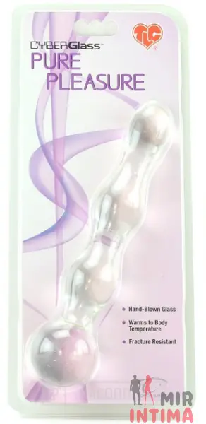 Стимулятор из стекла TLC® CyberGlass™ Pure Pleasure Wand, 17,78х2,9 см - 1 Стимулятор из стекла TLC® CyberGlass™ Pure Pleasure Wand, 17,78х2,9 см - 1