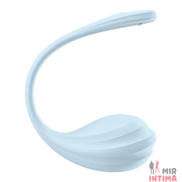 Смарт-виброяйцо Satisfyer Smooth Petal Connect App, силикон - 2