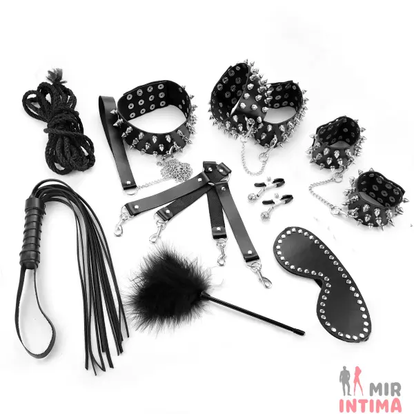 Набор для БДСМ Art of Sex – Spikes BDSM Set Leather - 1 Набор для БДСМ Art of Sex – Spikes BDSM Set Leather - 1