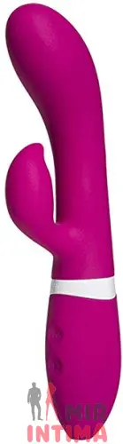 Гелевый-и-силиконовый-женский-вибратор-Вибратор iVibe Select iRock 10,2х3,2 см