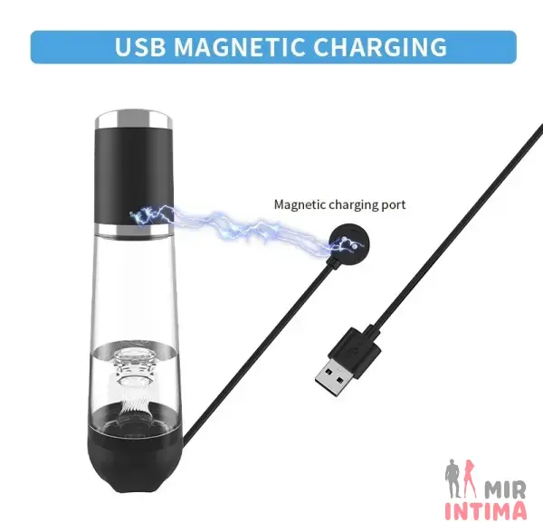 Водонепроницаемая, автоматическая вакуумная помпа с зарядкой от USB CANWIN Luxury Pump - 3 Водонепроницаемая, автоматическая вакуумная помпа с зарядкой от USB CANWIN Luxury Pump - 3