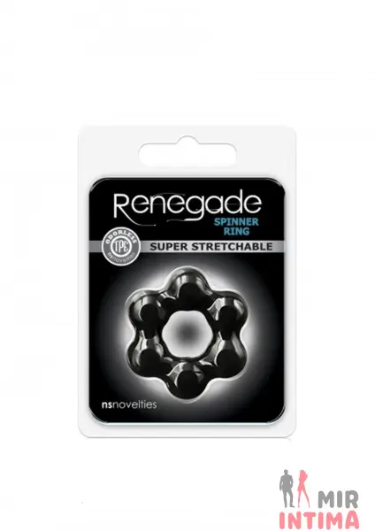 Эрекционное кольцо NS Novelties Renegade Spinner Ring - 4 Эрекционное кольцо NS Novelties Renegade Spinner Ring - 4