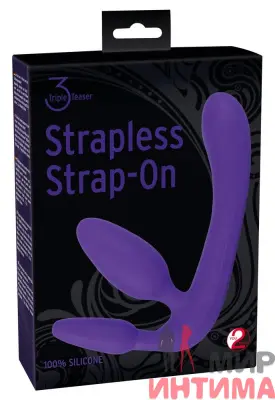 Женский страпон STRAPLESS STRAP-ON - 2