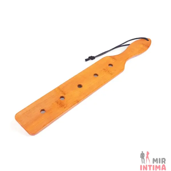 Падл Fetish Tentation — Paddle 5 Holes Bamboo - 3 Падл Fetish Tentation — Paddle 5 Holes Bamboo - 3