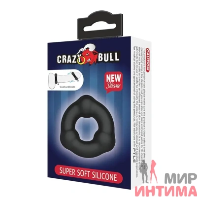 Эрекционное кольцо Crazy Bull SUPER SOFT TRIANGLE