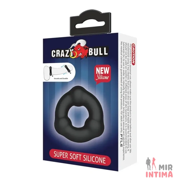Эрекционное кольцо Crazy Bull SUPER SOFT TRIANGLE - 6