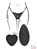 Женские-вибротрусики-Вибратор TOYJOY Angel Panty, черный, 9,3 см - 2