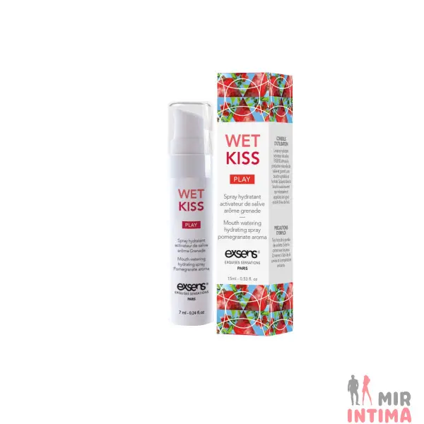 Спрей для усиления слюноотделения EXSENS Wet Kiss Pomegranate, 15мл Спрей для усиления слюноотделения EXSENS Wet Kiss Pomegranate, 15мл