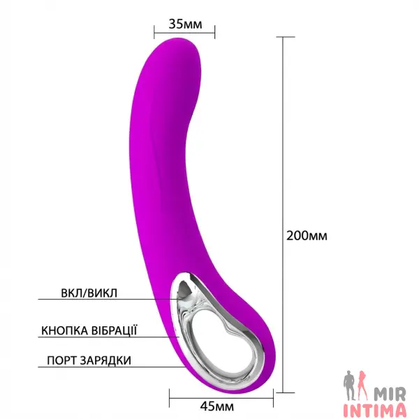 MIBI-014412-Гелевый-и-силиконовый-женский-вибратор - 5 Гелевый-и-силиконовый-женский-вибратор-Водонепроницаемый вибратор серии Pretty Love "ALSTON" - 5