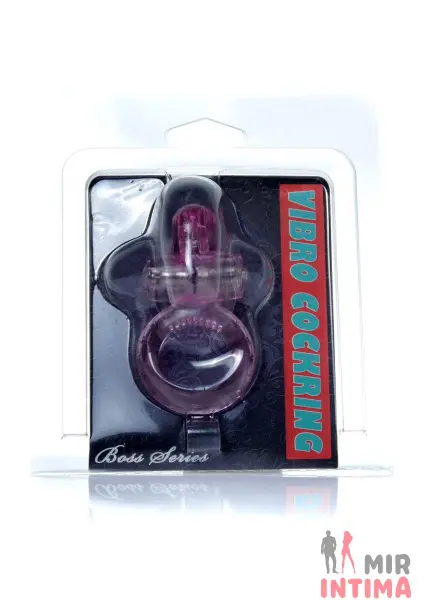 Эрекционное кольцо с вибрацией Vibro Cockring - 4