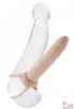 Насадка на член Accommodator Dual Penetrators, 15,5Х3 см Насадка на член Accommodator Dual Penetrators, 15,5Х3 см