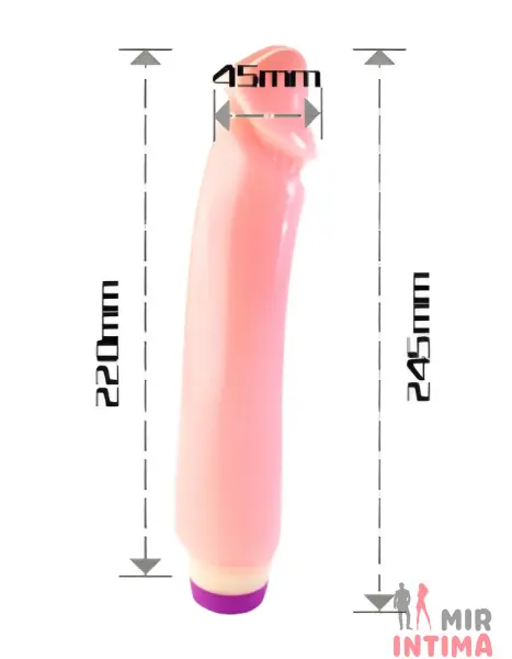 Реалистичный-женский-вибратор-Вибратор Multi Speed FLEXIBLE VIBRATOR - 1