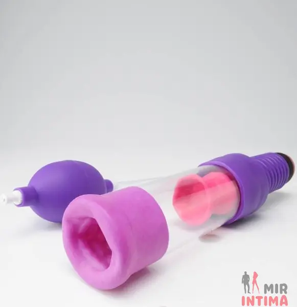Вакуумная помпа с эффектом минета Pump Worx Head Job Vibrating Power - 2