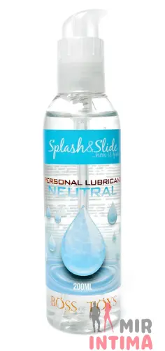 Вагинальный лубрикант без отдушек NEUTRAL Personal Lubricant Boss of Toys, 200 мл
