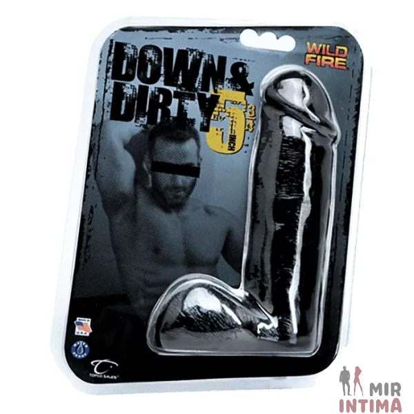 Фаллоимитатор Down & Dirty 14.5х4.8 см. - 1