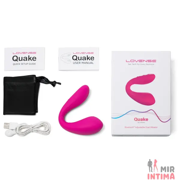 Женский-вибратор-We-Vibe-Двойной смарт-вибратор Lovense Dolce, силикон, 7 режимов - 3