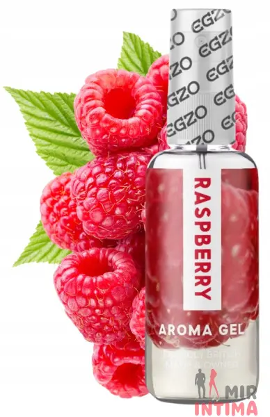 Оральный лубрикант со вкусом малины "EGZO AROMA", 50 мл - 1