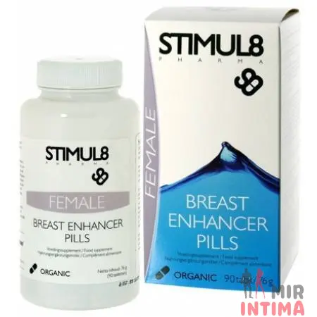 Таблетки для увеличения груди Organic Breast Enhancer, 90 шт