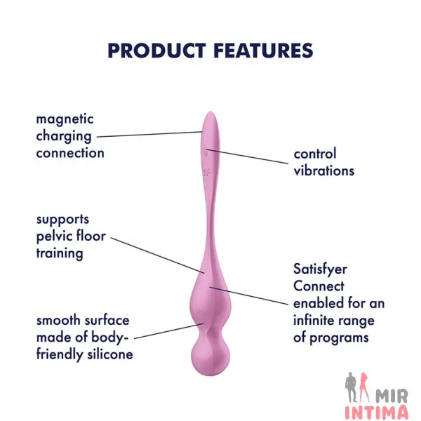 Вагинальные виброшарики Satisfyer Love Birds 1  - 11