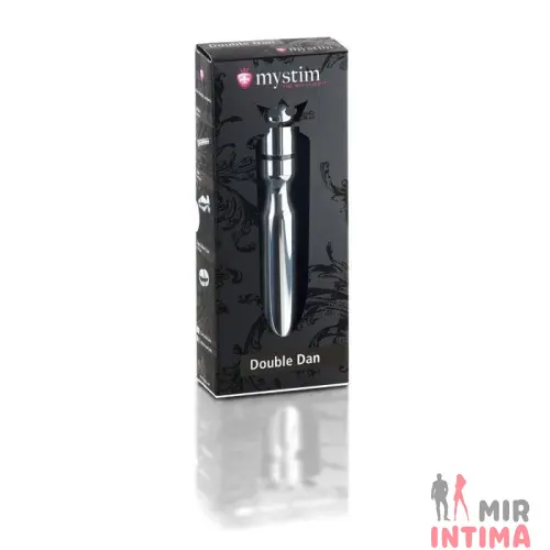 Фаллоимитатор для электростимуляции Double Dan, 15X2,5 см Фаллоимитатор для электростимуляции Double Dan, 15X2,5 см