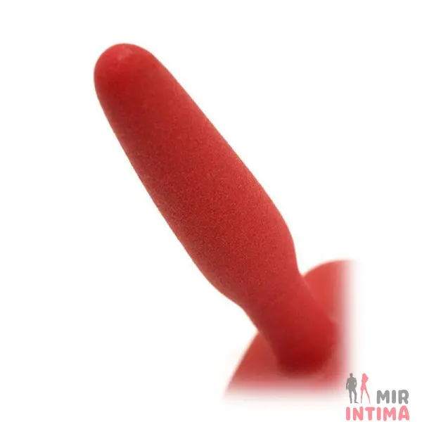 Классическая гладкая анальная пробка Butt Plugs Slim/Small Doc Johnson, 7 х 2,2 см - 2