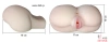 Мастурбатор с двумя входами (вагина и анус) OYO - Beautiful Buttocks - 5