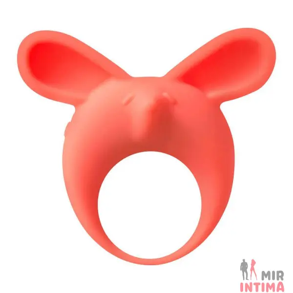 Яркое эрекционное кольцо с вибрацией Mimi Animals - 2