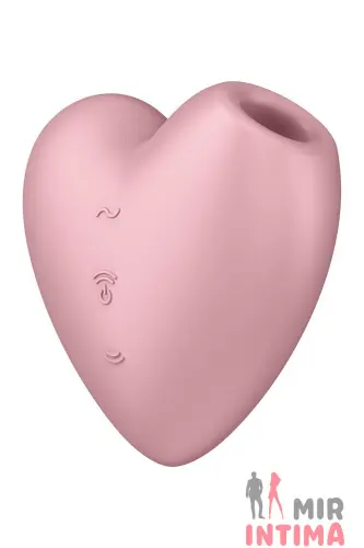 Вакуумный-женский-вибратор-Вакуумный стимулятор-сердечко Satisfyer Cutie Heart