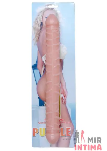 Двойной фаллоимитатор Dildo-Flexible Double Dong - Skin