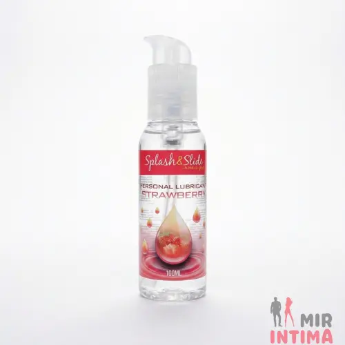 Вагинальный лубрикант с ароматом клубники STRAWBERRY Personal Lubricant Boss of Toys, 100 мл