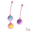 Вагинальные шарики Wooomy Love Pearls, силикон