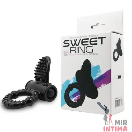 Эрекционное кольцо-язычок с вибрацией "Sweet Vibration Ring" Эрекционное кольцо-язычок с вибрацией "Sweet Vibration Ring"