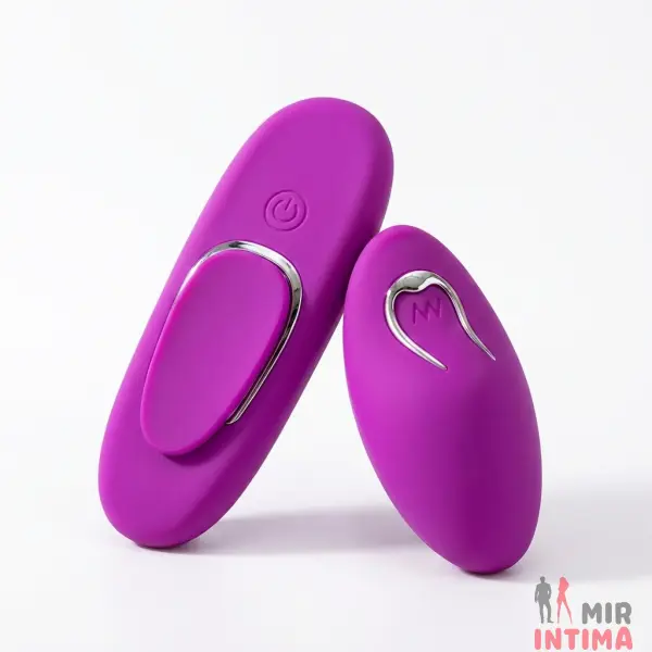 MIBI-014834W-Женские-вибротрусики - 1 Женские-вибротрусики-Клитора стимулятор ROMANCE LISA USB, пульт д/у - 1