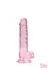 Гелевый фаллоимитатор на присоске REALROCK CRYSTAL CLEAR, 18х3,5 см - 2 Гелевый фаллоимитатор на присоске REALROCK CRYSTAL CLEAR, 18х3,5 см - 2