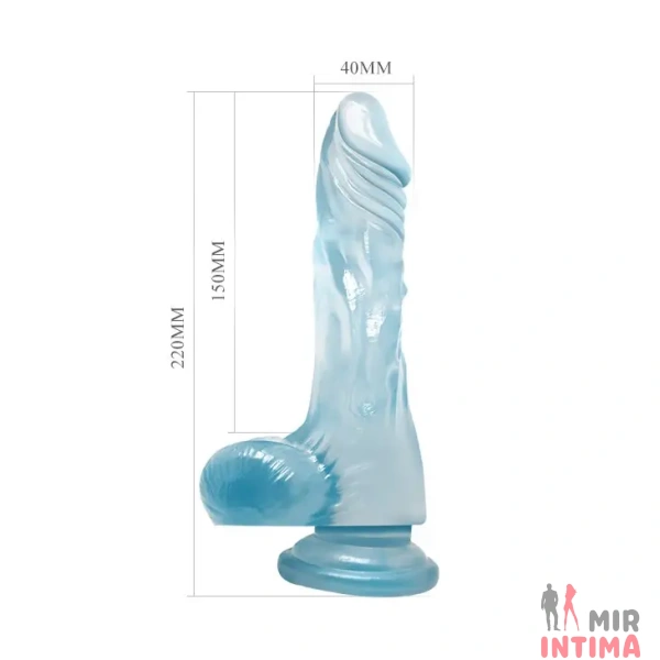 Фаллоимитатор на присоске COCK, 22х4см - 9 Фаллоимитатор на присоске COCK, 22х4см - 9