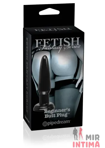 Анальная пробка Beginners Butt Plug, 10X2,5 см